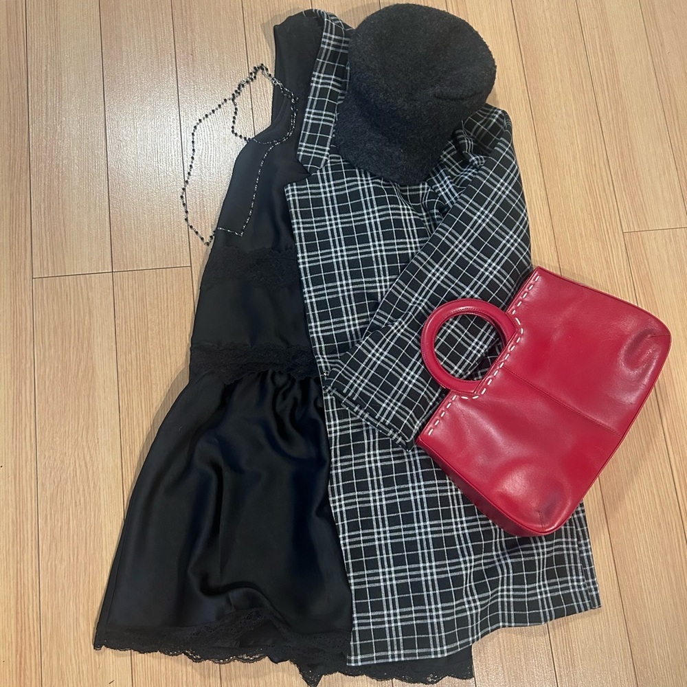 Plaid Blazer / “shaket”